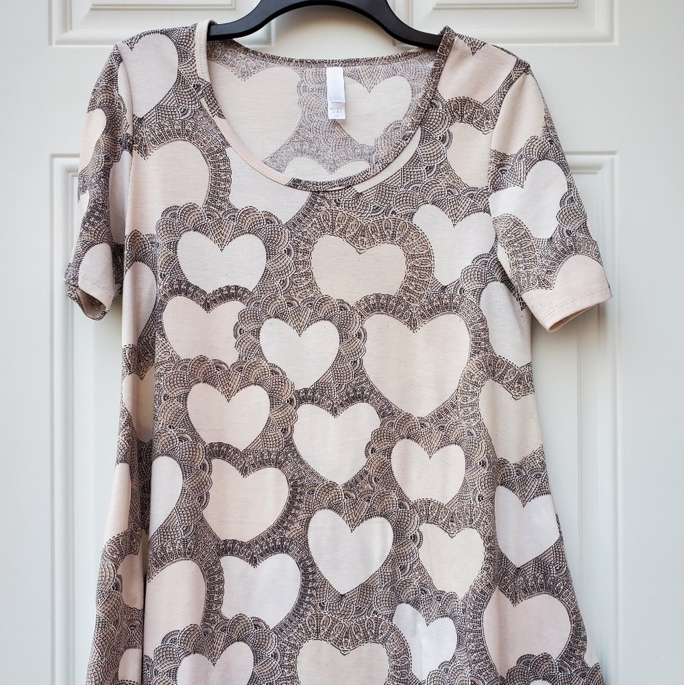 LuLa Roe Heart Baby Doll Dress